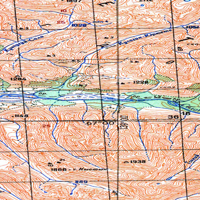 Avenza Systems Inc. Soviet Genshtab - q54-07-08 - Russia digital map