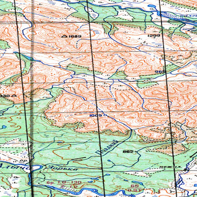 Avenza Systems Inc. Soviet Genshtab - q54-19-20 - Russia digital map