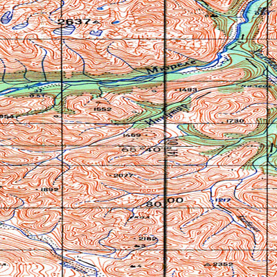 Avenza Systems Inc. Soviet Genshtab - q54-21-22 - Russia digital map
