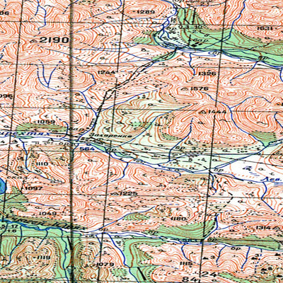 Avenza Systems Inc. Soviet Genshtab - q54-29-30 - Russia digital map