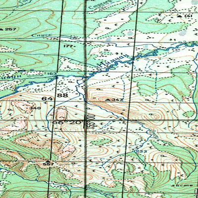 Avenza Systems Inc. Soviet Genshtab - q56-17-18 - Russia digital map