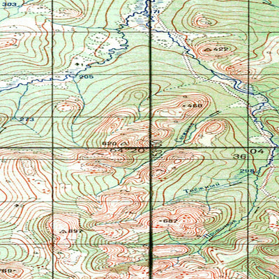Avenza Systems Inc. Soviet Genshtab - q56-33-34 - Russia digital map
