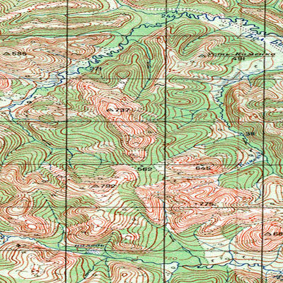 Avenza Systems Inc. Soviet Genshtab - q56-33-34 - Russia digital map