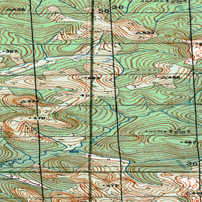 Avenza Systems Inc. Soviet Genshtab - q57-07-08 - Russia digital map