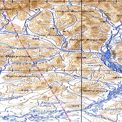 Avenza Systems Inc. Soviet Genshtab - q60-1_2 - Russia digital map