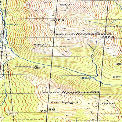 Avenza Systems Inc. Soviet Genshtab: r35-143-1_2 digital map