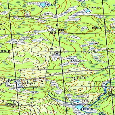 Avenza Systems Inc. Soviet Genshtab: r36-134-3_4 digital map