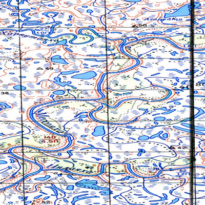 Avenza Systems Inc. Soviet Genshtab - r44-27-28 - Russia digital map