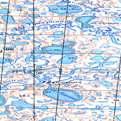 Avenza Systems Inc. Soviet Genshtab - r46-05-06 - Russia digital map