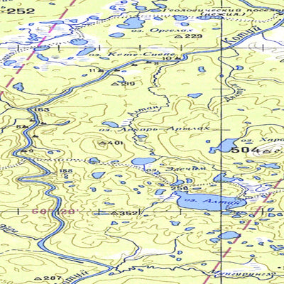 Avenza Systems Inc. Soviet Genshtab - r48-3_4 - Russia digital map