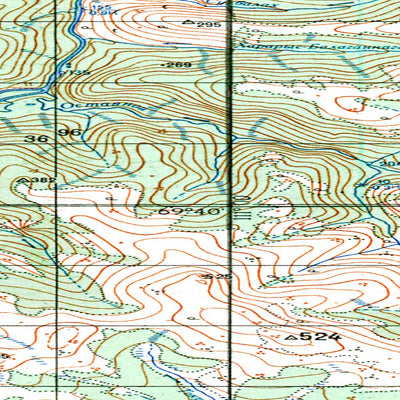 Avenza Systems Inc. Soviet Genshtab - r49-21-22 - Russia digital map