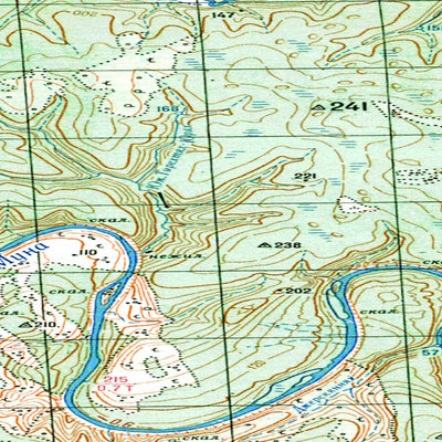 Avenza Systems Inc. Soviet Genshtab - r51-31-32 - Russia digital map