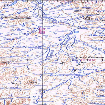 Avenza Systems Inc. Soviet Genshtab - r52-1_2 - Russia digital map