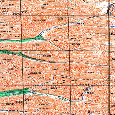Avenza Systems Inc. Soviet Genshtab - r52-33-34 - Russia digital map