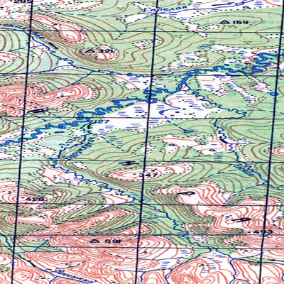 Avenza Systems Inc. Soviet Genshtab - r54-23-24 - Russia digital map
