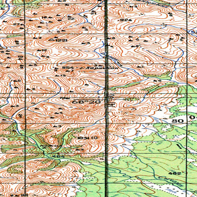 Avenza Systems Inc. Soviet Genshtab - r54-33-34 - Russia digital map