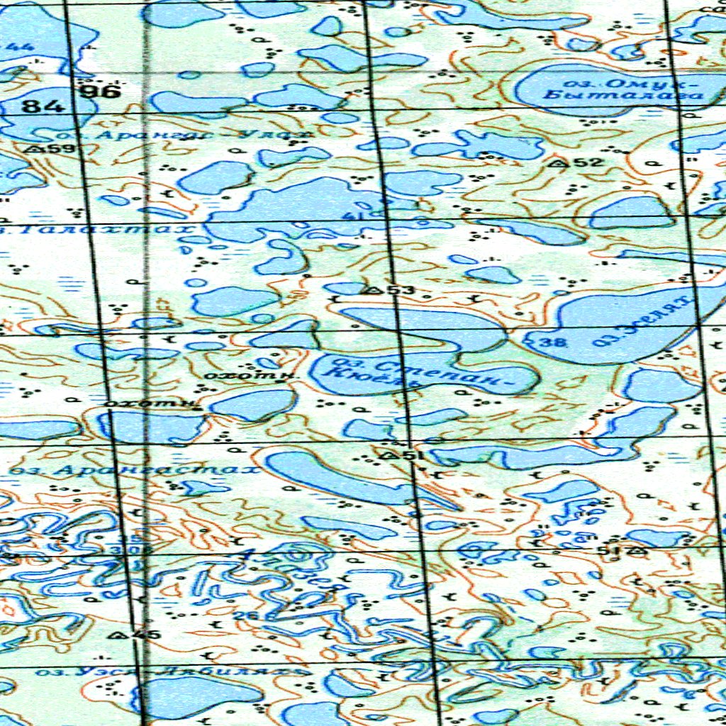 Soviet Genshtab - r56-31-32 - Russia Map by Avenza Systems Inc ...