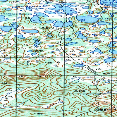 Avenza Systems Inc. Soviet Genshtab - r56-33-34 - Russia digital map