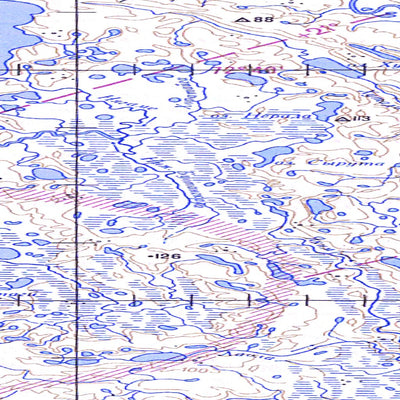 Avenza Systems Inc. Soviet Genshtab - s45-3_4 - Russia digital map
