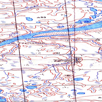 Avenza Systems Inc. Soviet Genshtab - s46-31-32 - Russia digital map