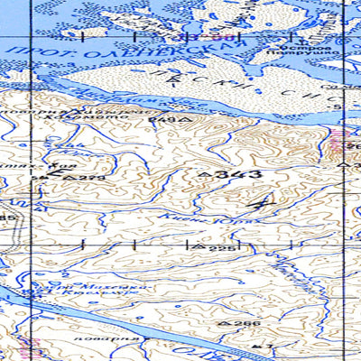 Avenza Systems Inc. Soviet Genshtab - s51-3_4 - Russia digital map