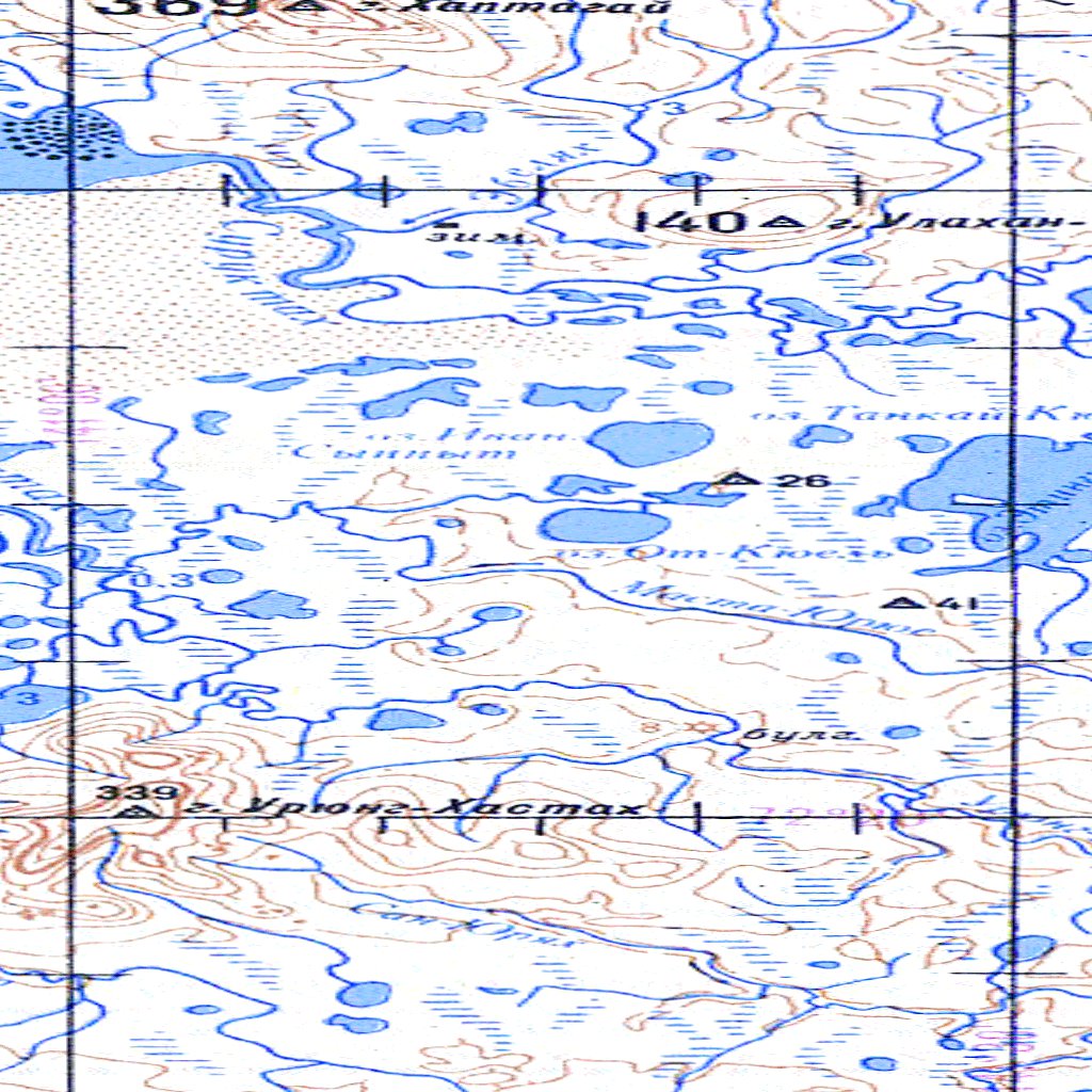 Soviet Genshtab - s54-3_4 - Russia Map by Avenza Systems Inc. | Avenza Maps
