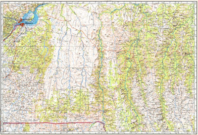 Avenza Systems Inc. Soviet Genshtab - xb33-2 - Democratic Republic of the Congo digital map