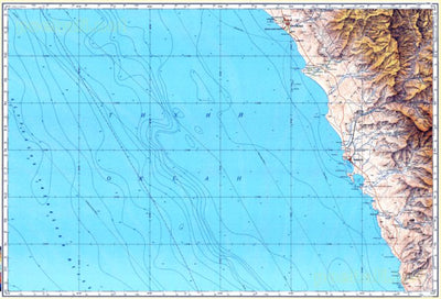 Avenza Systems Inc. Soviet Genshtab - xc17-2 - Peru digital map