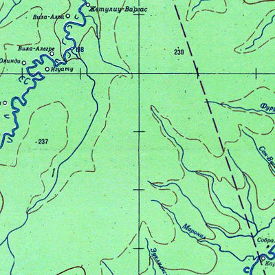 Avenza Systems Inc. Soviet Genshtab - xc19-1 - Peru digital map