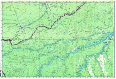 Avenza Systems Inc. Soviet Genshtab - xc19-4 - Peru digital map