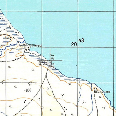 Avenza Systems Inc. Soviet Genshtab - xc36-03 - United Republic of Tanzania digital map