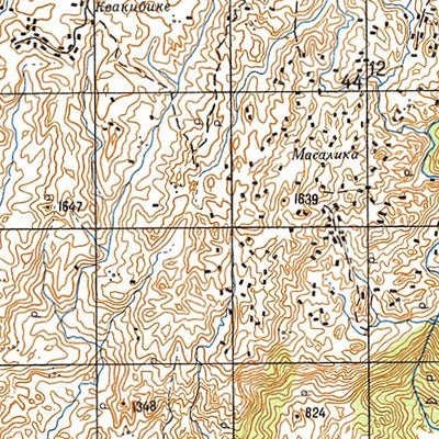 Avenza Systems Inc. Soviet Genshtab - xc36-06 - United Republic of Tanzania digital map