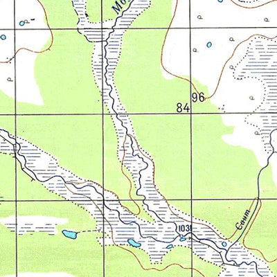 Avenza Systems Inc. Soviet Genshtab - xd34-23 - Zambia digital map