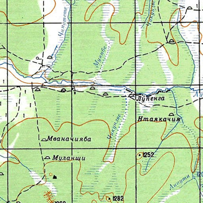 Avenza Systems Inc. Soviet Genshtab - xd35-17 - Zambia digital map