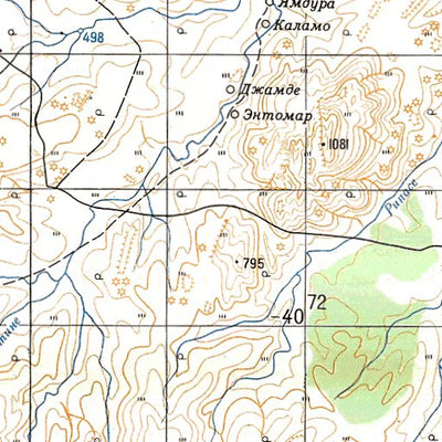Avenza Systems Inc. Soviet Genshtab - xd37-08 - Mozambique digital map