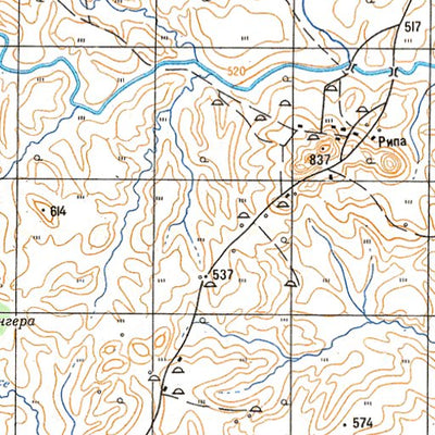 Avenza Systems Inc. Soviet Genshtab - xd37-20 - Mozambique digital map