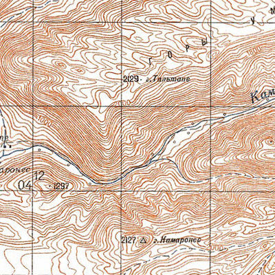 Avenza Systems Inc. Soviet Genshtab - xe19-27--(1980) - Chile digital map