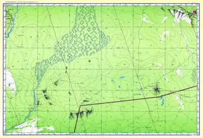 Avenza Systems Inc. Soviet Genshtab - xe20-4 - Paraguay digital map