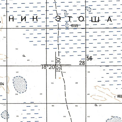 Avenza Systems Inc. Soviet Genshtab - xe33-22 - Namibia digital map