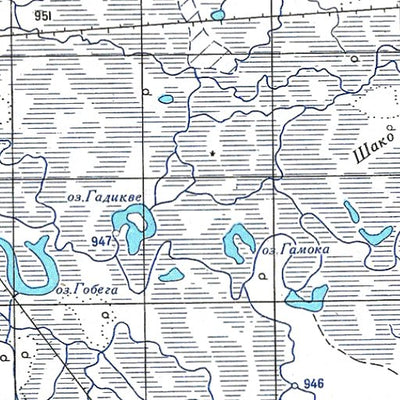 Avenza Systems Inc. Soviet Genshtab - xe34-30 - Botswana digital map