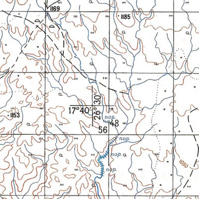 Avenza Systems Inc. Soviet Genshtab - xe35-15 - Zimbabwe digital map