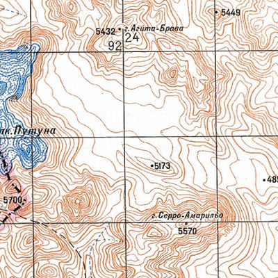 Avenza Systems Inc. Soviet Genshtab - xf19-23--(1980) - Chile digital map