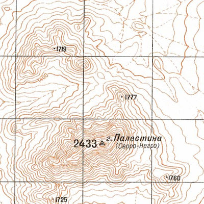 Avenza Systems Inc. Soviet Genshtab - xf19-33--(1980) - Chile digital map