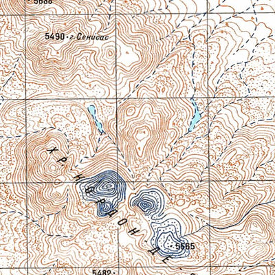 Avenza Systems Inc. Soviet Genshtab - xf19-35--(1980) - Chile digital map