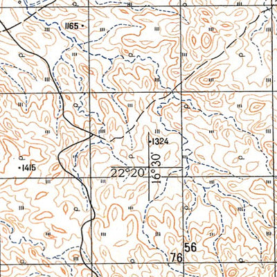 Avenza Systems Inc. Soviet Genshtab - xf33-23 - Namibia digital map