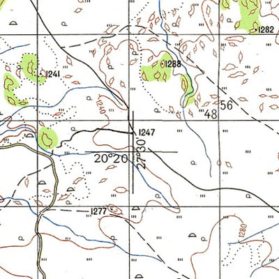 Avenza Systems Inc. Soviet Genshtab - xf35-04 - Zimbabwe digital map
