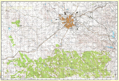 Avenza Systems Inc. Soviet Genshtab - xf35-05 - Zimbabwe digital map