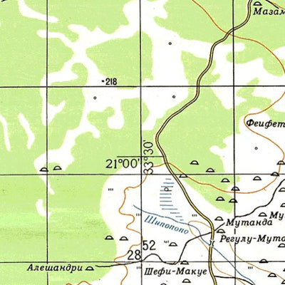 Avenza Systems Inc. Soviet Genshtab - xf36-10 - Mozambique digital map