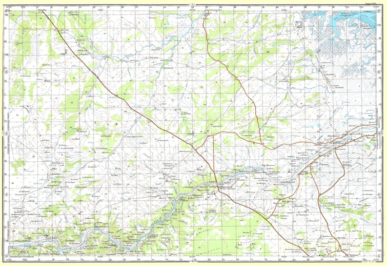 Soviet Genshtab - xf36-11 - Mozambique Map by Avenza Systems Inc ...