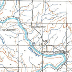 Avenza Systems Inc. Soviet Genshtab - xf36-14 - Zimbabwe digital map